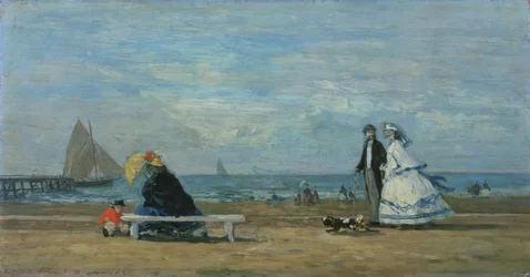Beach at Trouville